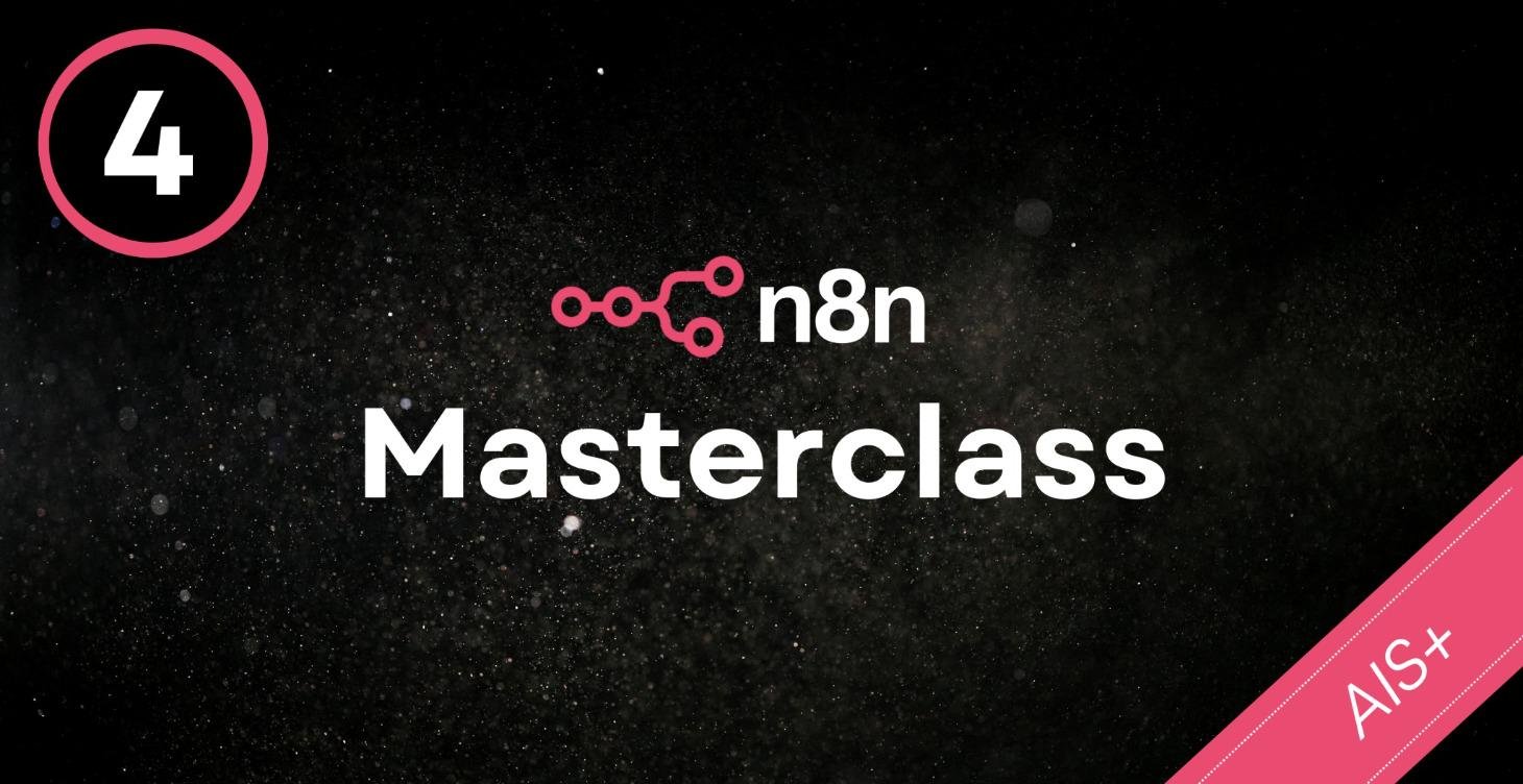 n8n Masterclass course modules