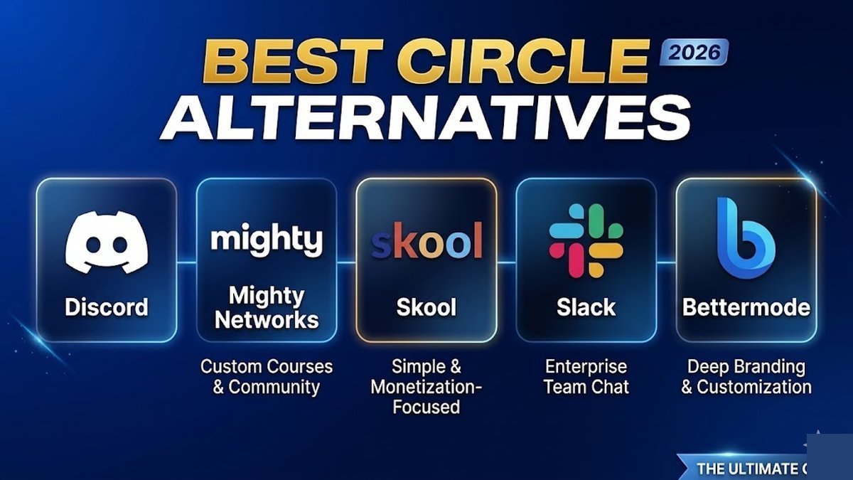 Best Circle alternatives for community builders and course creators in 2026