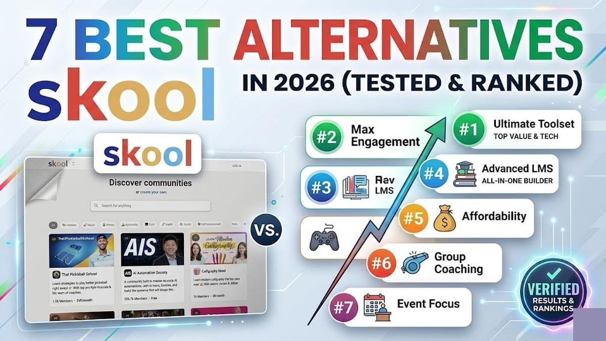 Best Skool alternatives in 2026 — comparison of top community and course platforms
