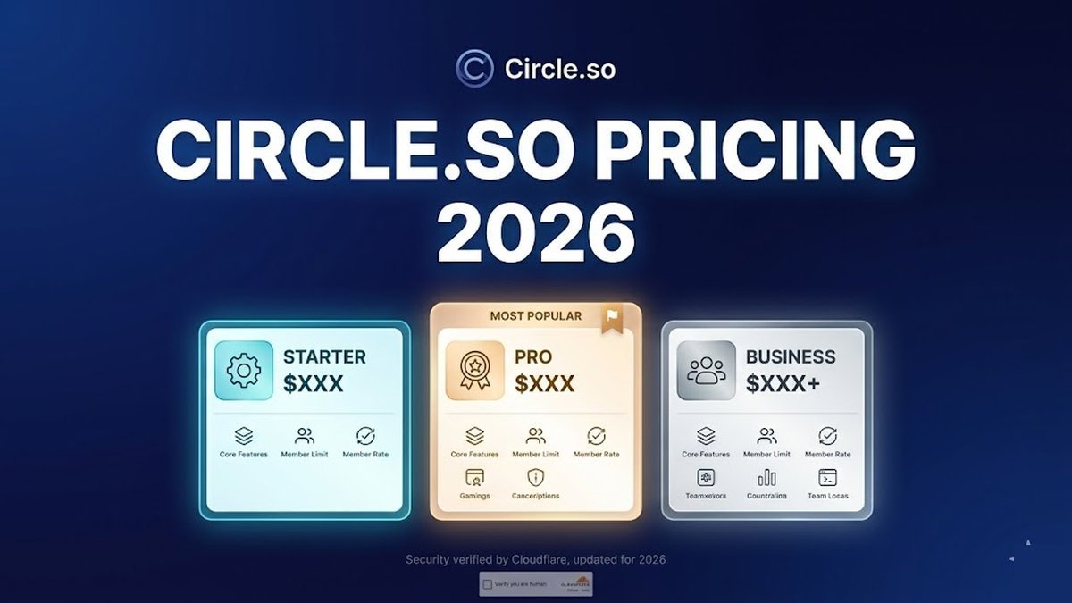 Circle.so pricing breakdown and plan comparison for 2026