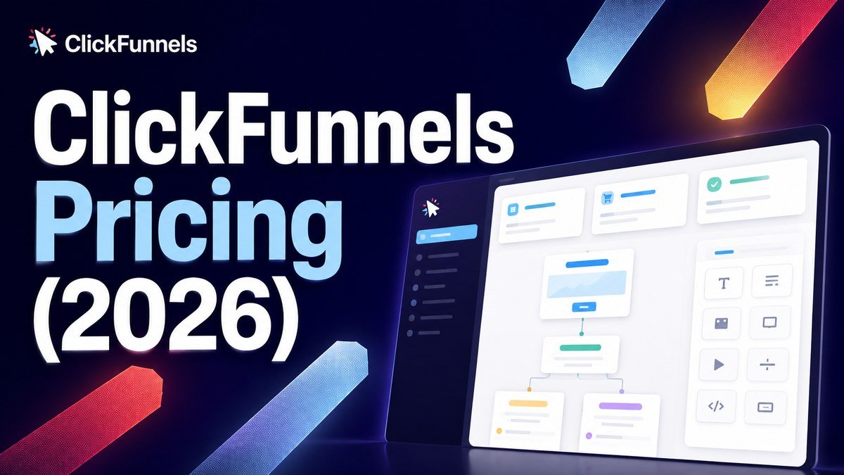 ClickFunnels 2026 pricing plans compared side by side, showing the Launch plan at $97 per month as the recommended pick