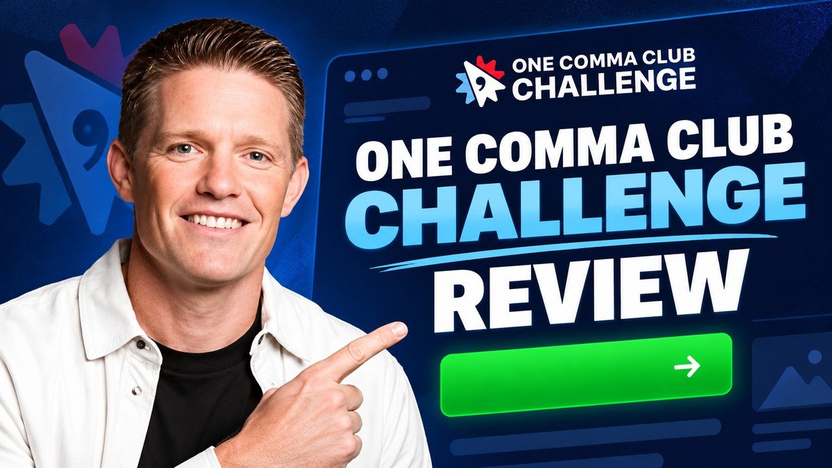 One Comma Club Challenge review 2026 with Russell Brunson and the One Comma Club award