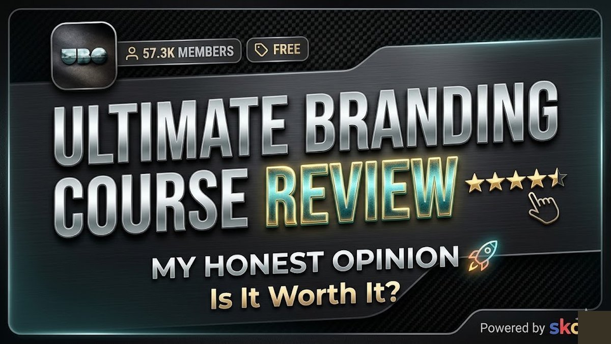 Ultimate Branding Course Skool community review 2026